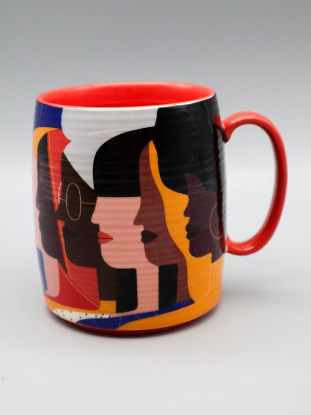 Anthropologie Audrey Lee Artist Collab Coffee Mug Year of Women Graphic Pop Art